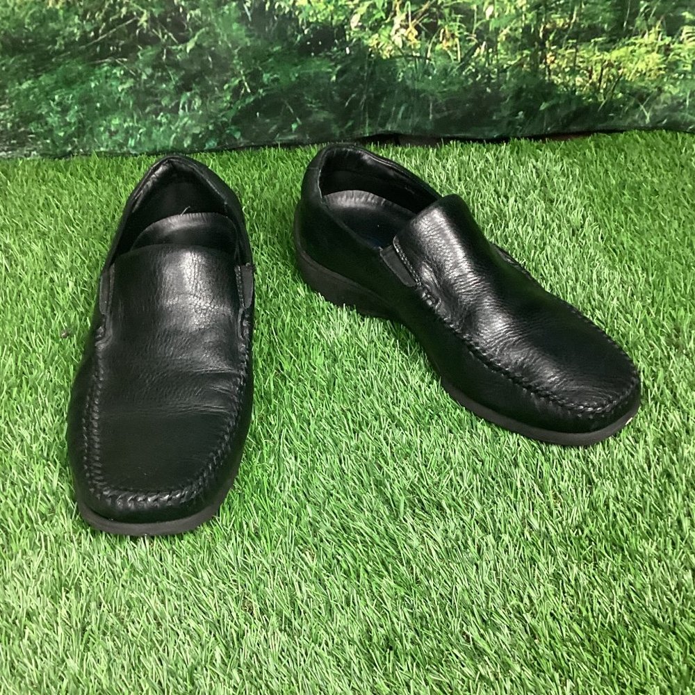 NEIL M Loafers Black Leather 8.5